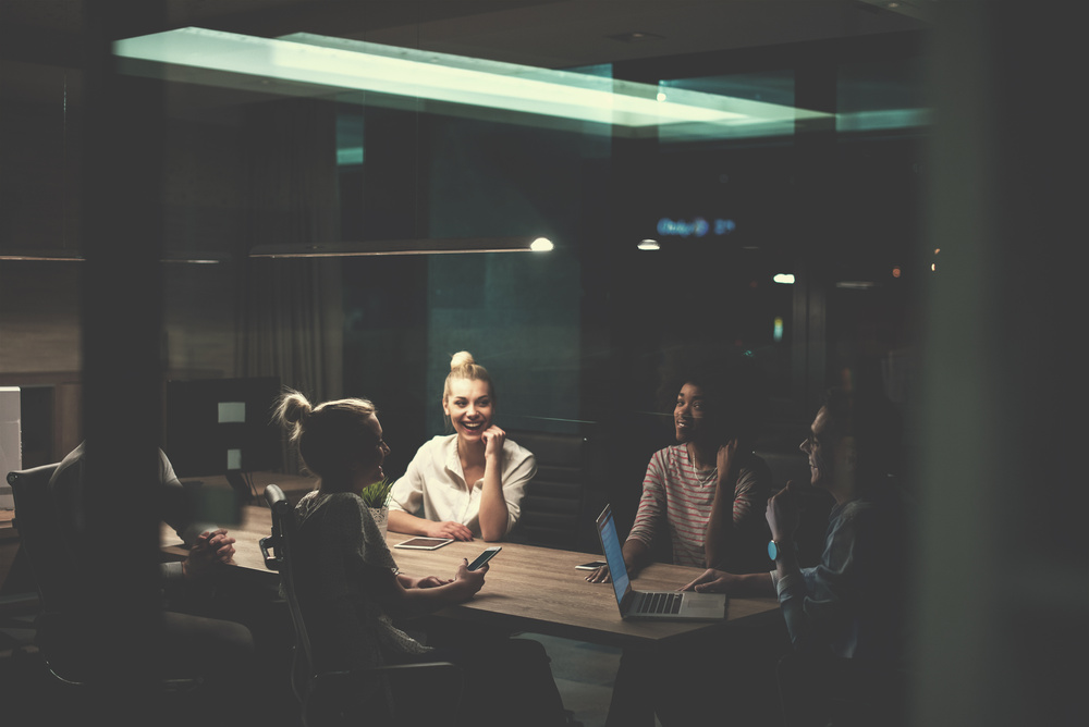 Multiethnic Startup Business Team 