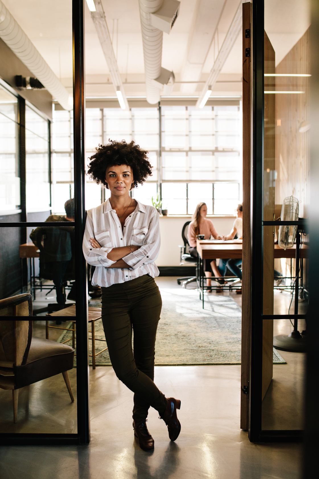 Creative Female Executive at Startup